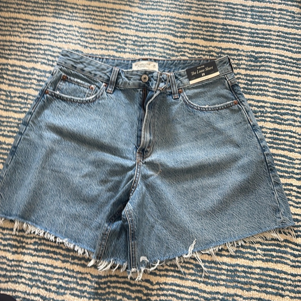 Women’s Curve Love Abercrombie The Loose Short High Rise.